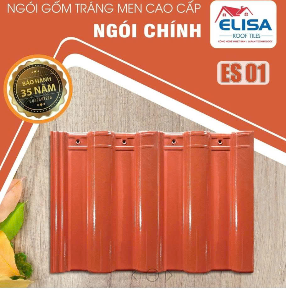 Ngói gốm tráng men Elisa -4449